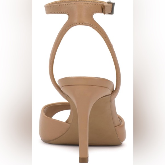 NEW Vince Camuto Arilene High Heel Sandal  9.5 Nude Beige - Picture 4 of 8